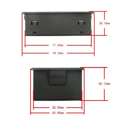 Bidirectional Hall Effect Coulomb Meter for Automotive (LCD Display)