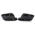 2X Door Wing Side Mirror Cover Cap for BMW E46 E65 E66 (2000–2006)
