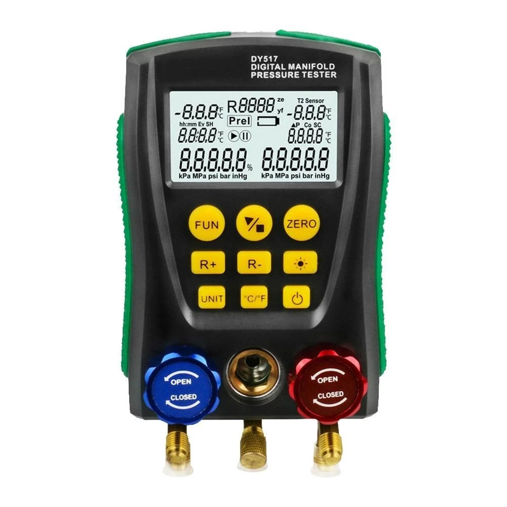 Air Conditioning Gauge Vacuum Tester for R134a R22 (Compatible with R12 R502)