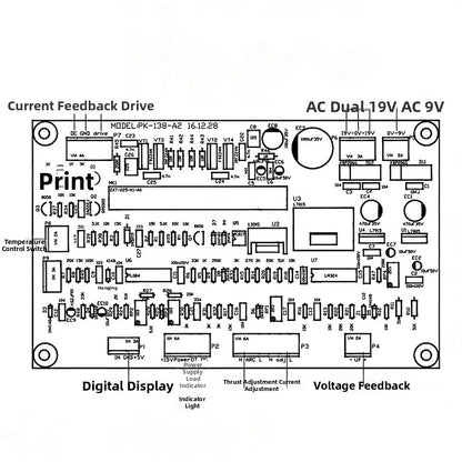 Control Circuit Board PCB for ZX7-315/400/500 Welder