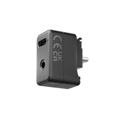 External Microphone Adapter for Insta360 X5 (2015–2023) 3.5mm Type-C