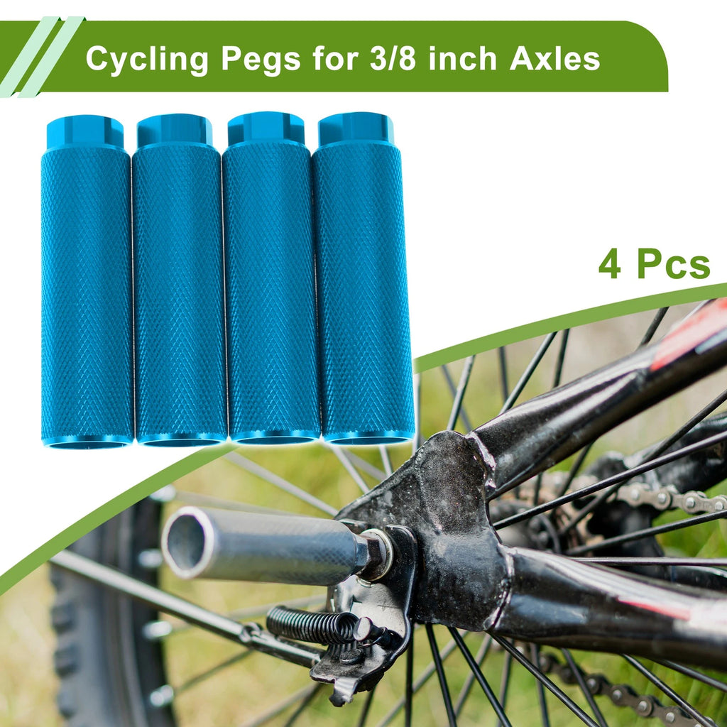 Bike Pegs 100mm Replacement Backseats Stand Set for Universal Motorcycle (—)