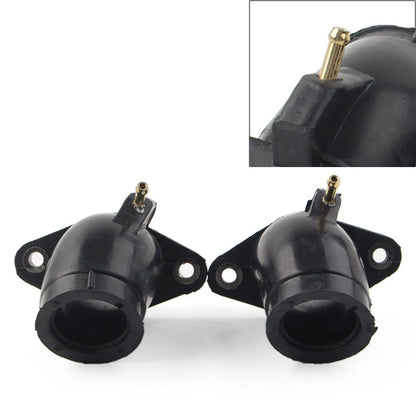 2X Carburetor Joint Intake Boot Mounts for Yamaha XVS650 V-Star (1998–2011)