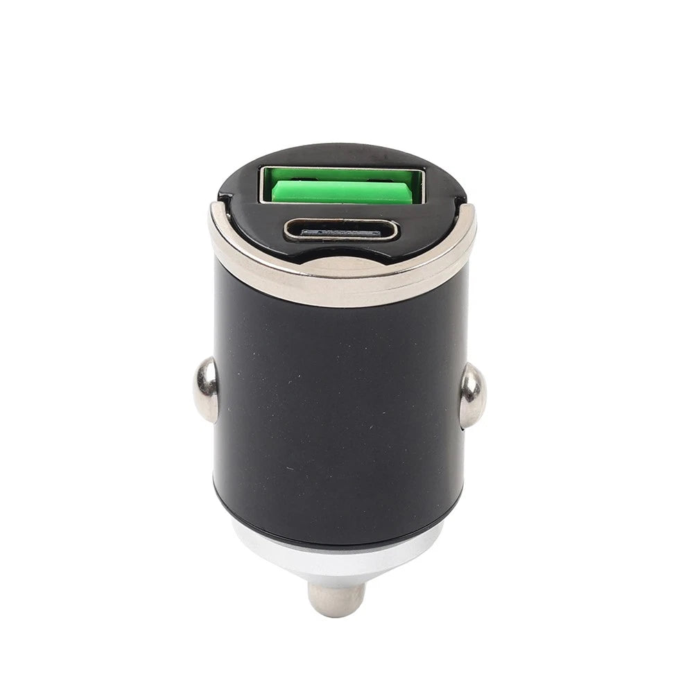 2X USB Type C Charger Socket Adapter for Universal Cars