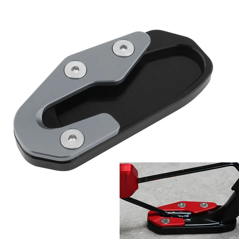 Kickstand EnlargerPlateSide Stand Extension Support Pad For Honda 25