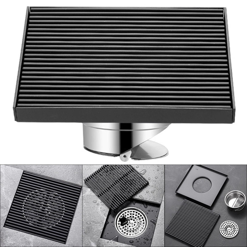 Large Displacement Balcony Floor Drain for 304 Stainless Steel