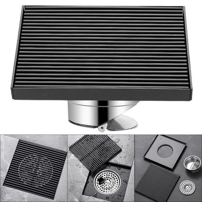 Large Displacement Balcony Floor Drain for 304 Stainless Steel