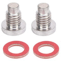 2X Lower Unit Drain Plug Kit for Yamaha Marine Outboard (25HP-350HP) 688-45341-10
