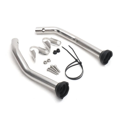 Silver Reinforcing Strut Engine Crash Bar Kit for BMW R1300GS (2023–2023)