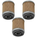 Oil Filters 3-Pack Replacement for Yamaha Cygnus 125 Tr (1995–2003)