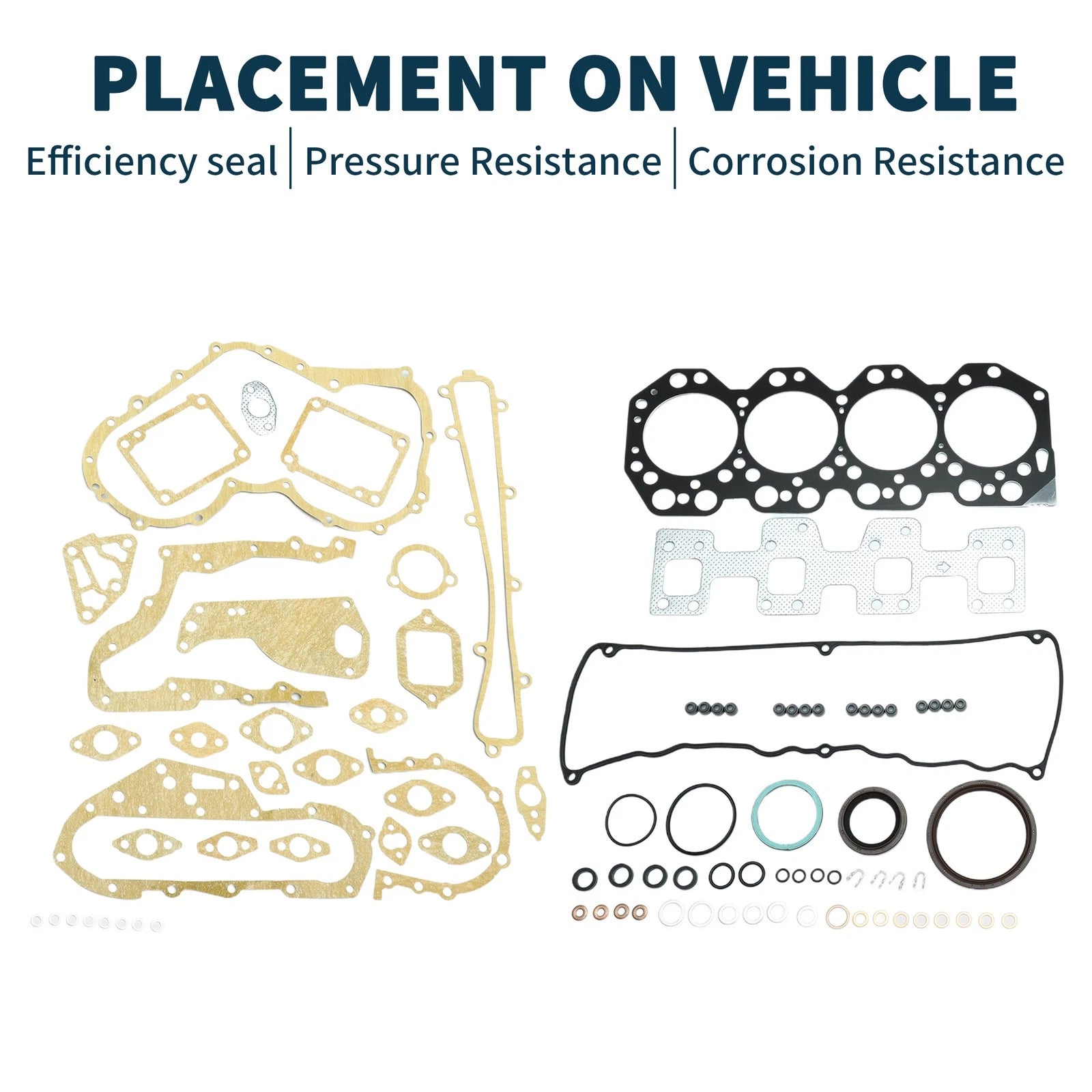Cylinder Head Gasket Kit Replacement for Toyota 15B (1950–1950)