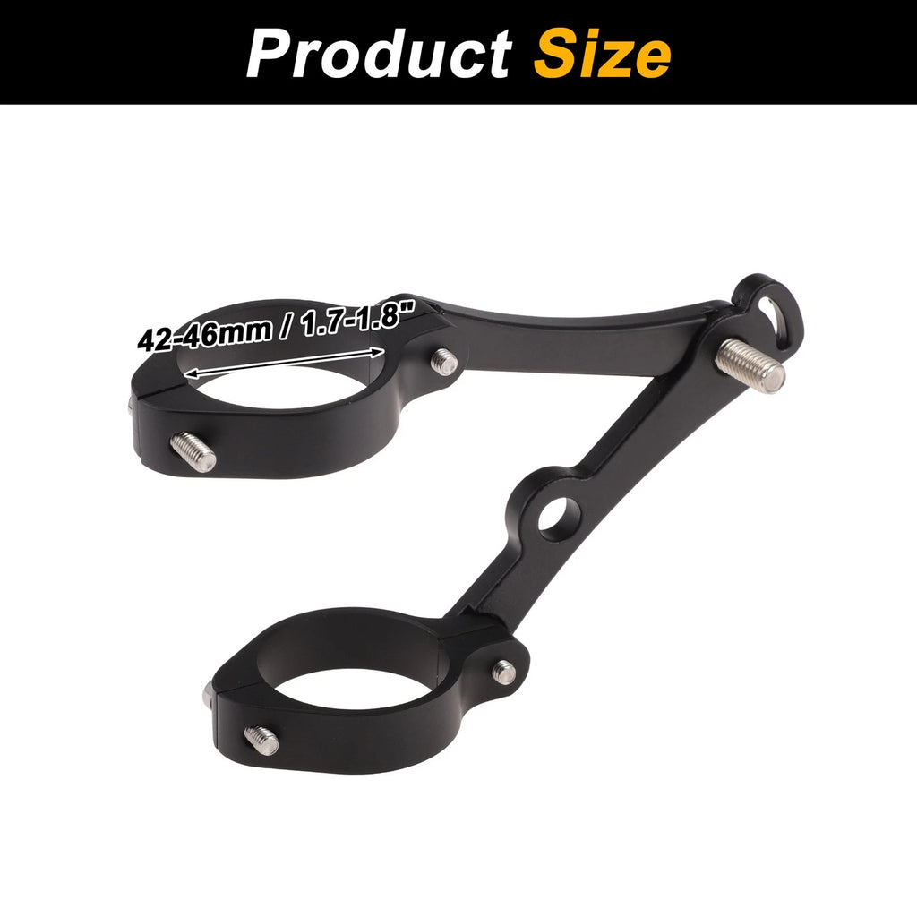 Light Bar Mounting Bracket Set of 2 for Motorcycle (Universal)