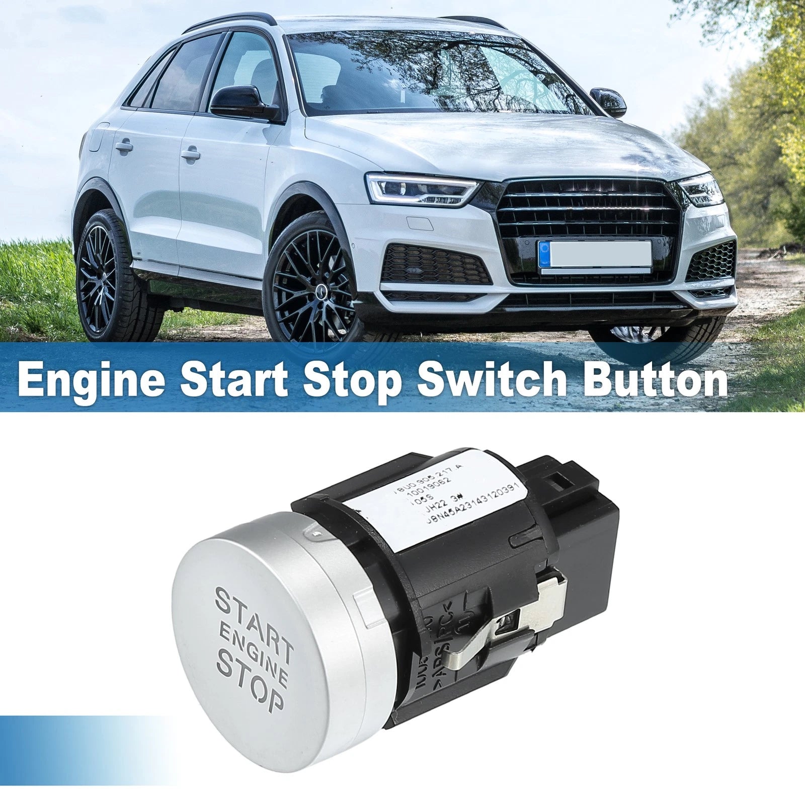 Engine Start Stop Switch Button for Audi Q3 2.0L Automatic (2015–2018)