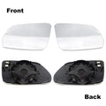 Pair Chrome Heated Door Side Mirror Glass for Skoda Octavia 1Z (2004–2008)
