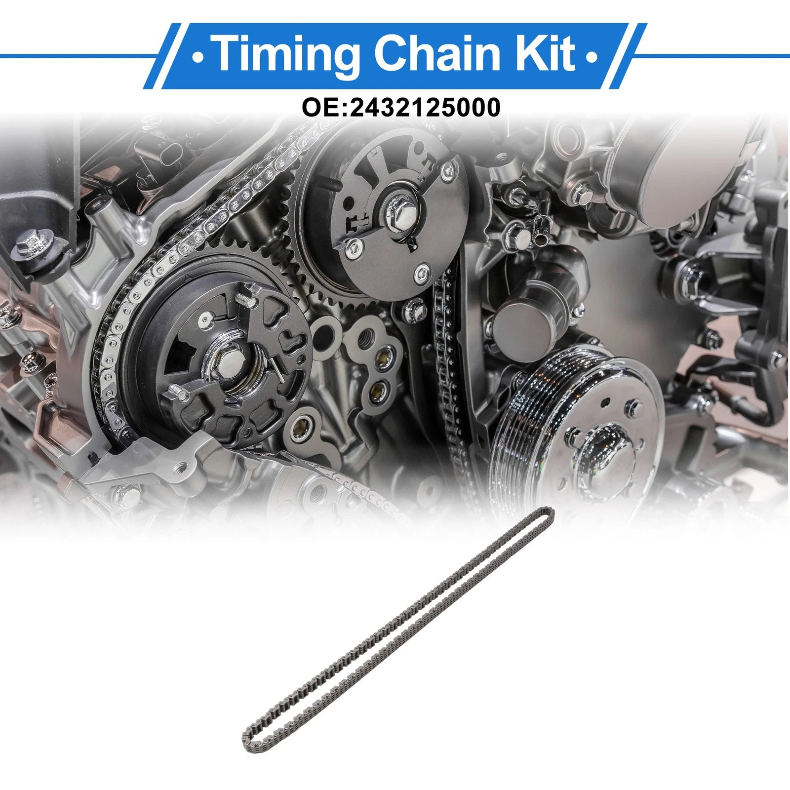 Timing Chain Kit for Hyundai Genesis Coupe (2010–2012) OEM Replacement