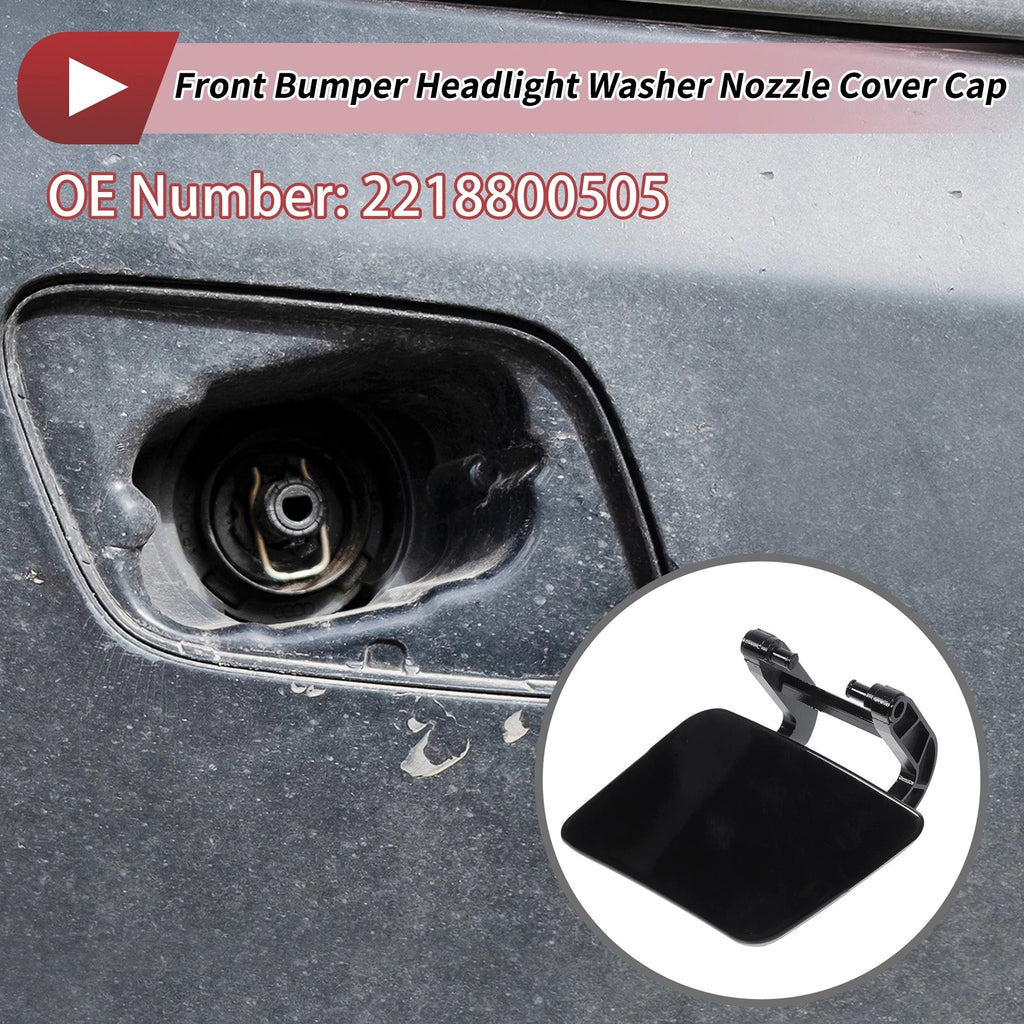 Front Left Headlight Washer Nozzle Cover Cap for Mercedes-Benz (2014–2020)