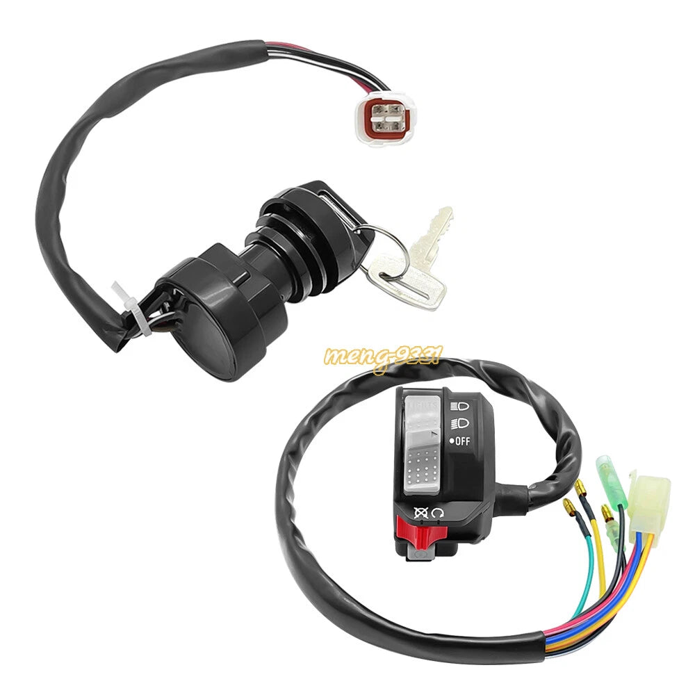 Start Stop Switch & Ignition Key Switch for Yamaha Bear Tracker Timberwolf 250 (1999–2006)