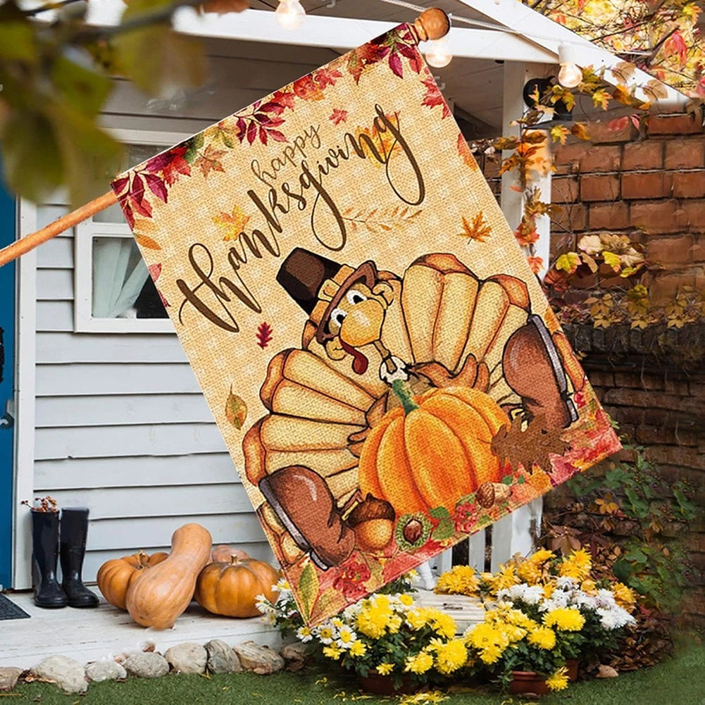 Seasonal Fall Decor Banner for Home Display