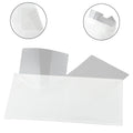 2X Transparent Windscreen Ticket Holder for Parking Permit (90mm x 90mm)