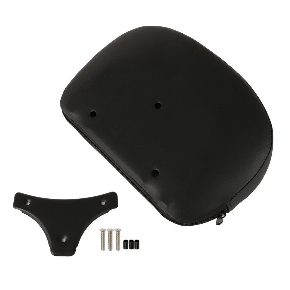 Passenger Backrest Pad with Red Stitching for Touring CVO Glide (1996–Up)