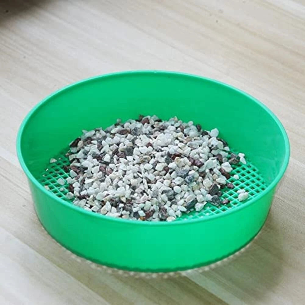 4 Pieces Sifting Tool Set for Gardening and Soil Preparation