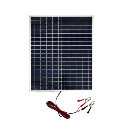 22W Polycrystalline Solar Panel for 12V System Power Supply (Outdoor Camping)