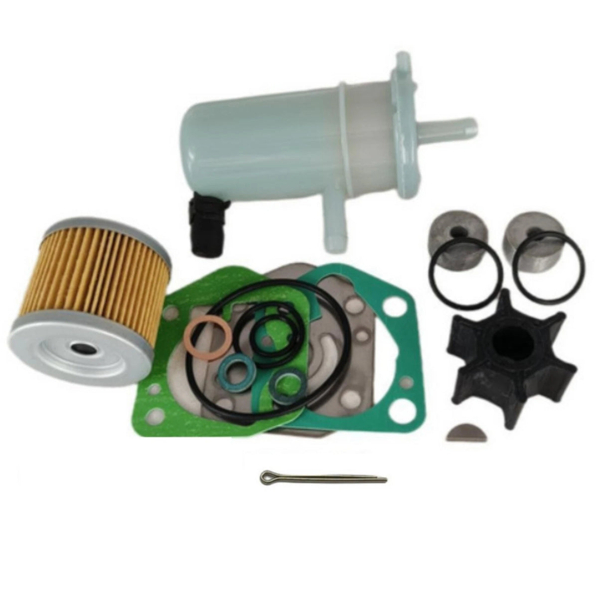 Maintenance Kit for Suzuki 9.9 15 20HP DF9.9B DF15A DF20A (1999–2023) 17400-89812