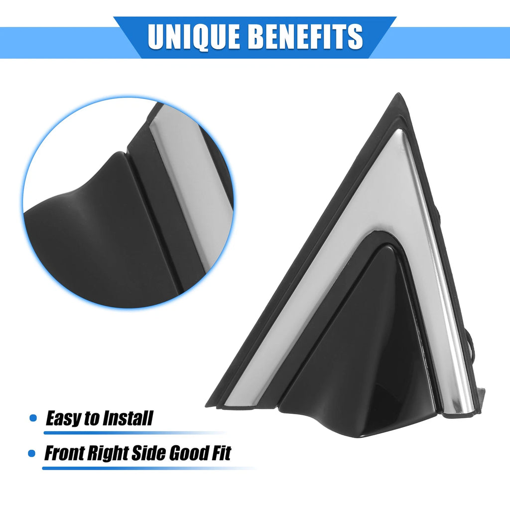 Right Mirror Corner Triangle Fender Cover Replacement for Hyundai Santa Fe (2021–2024)