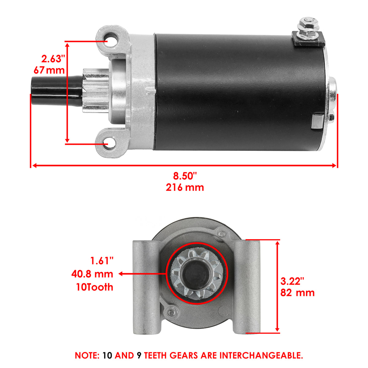 Starter Motor Replacement for Toro Tractor LX500 SL500 (2006–2007)