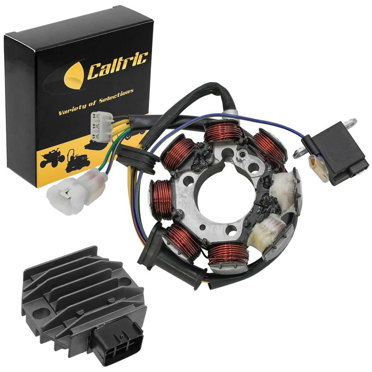 Stator Regulator Rectifier Replacement for Honda TRX250EX Sportrax 250 (2001–2005)