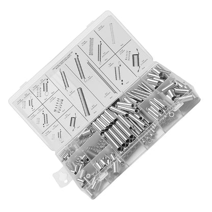 210PCS Spring Kit for Tension Compression with Storage Box
