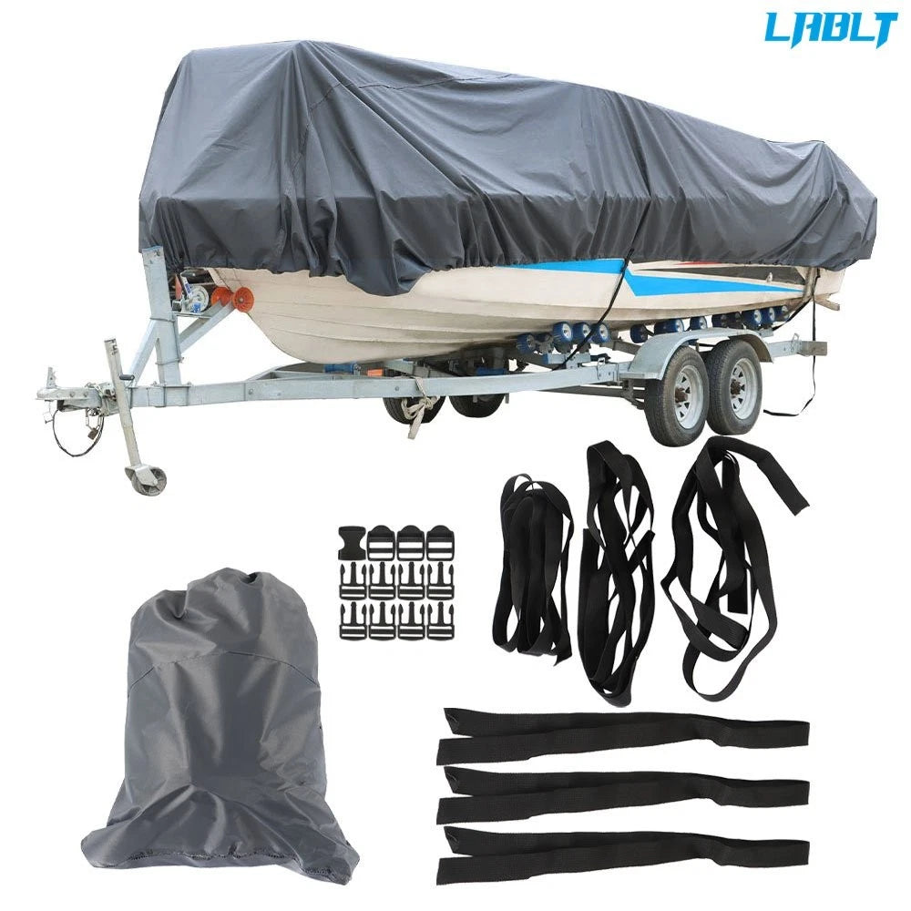 Boat Cover for LABLT 14-16FT (2014–2016) 90" Heavy Duty Fabric, 3 Layers
