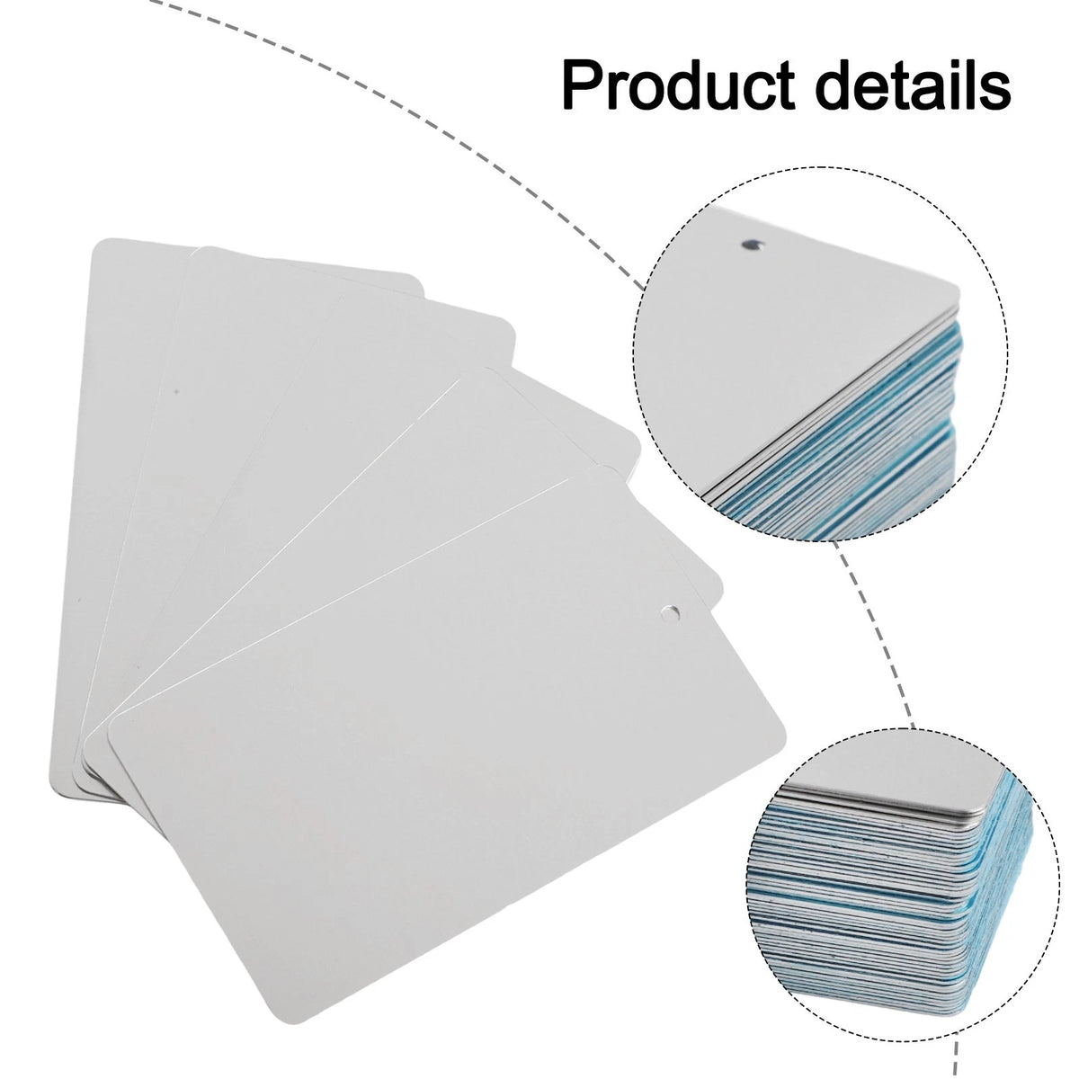 Writeable Aluminum Plant Labels for Greenhouses (Scratch Resistant)