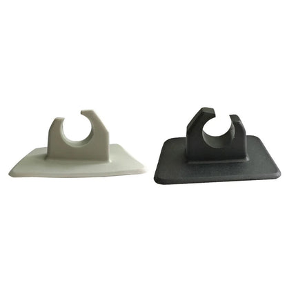 Paddle Clips for Oars (1 pcs) - Black/Grey PVC