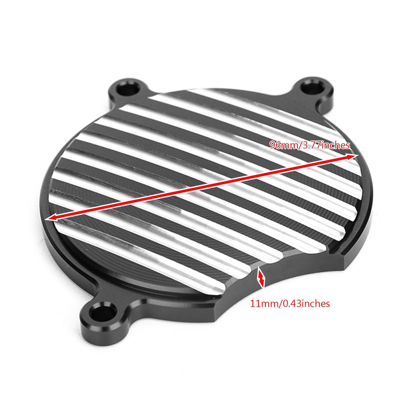 CNC Aluminum Black Crankcase Cap Cover for Honda Rebel CMX 300 500 (2017–2019) T9