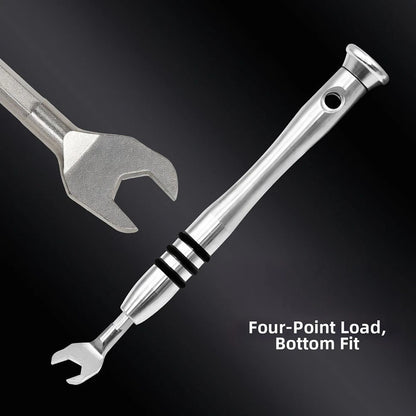 6-Piece Wrench Set for Compact Vehicles (4-7mm Metric Sizes)