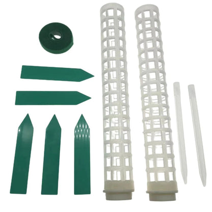 Moss Poles for Climbing Plants - Set of 2 Plant Tie Columns