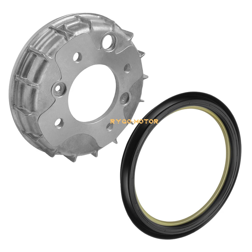 Front Brake Drum Hub & Seal Kit for Honda Rancher 350 TRX350 (2000–2006)