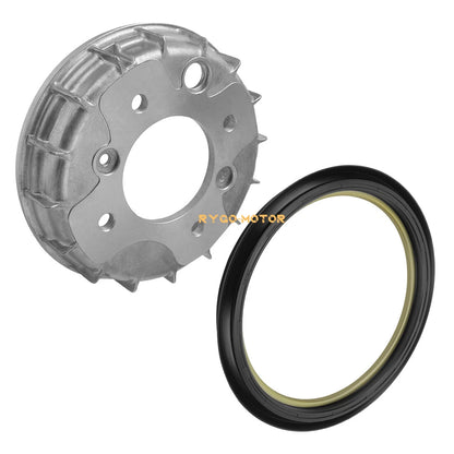 Front Brake Drum Hub & Seal Kit for Honda Rancher 350 TRX350 (2000–2006)