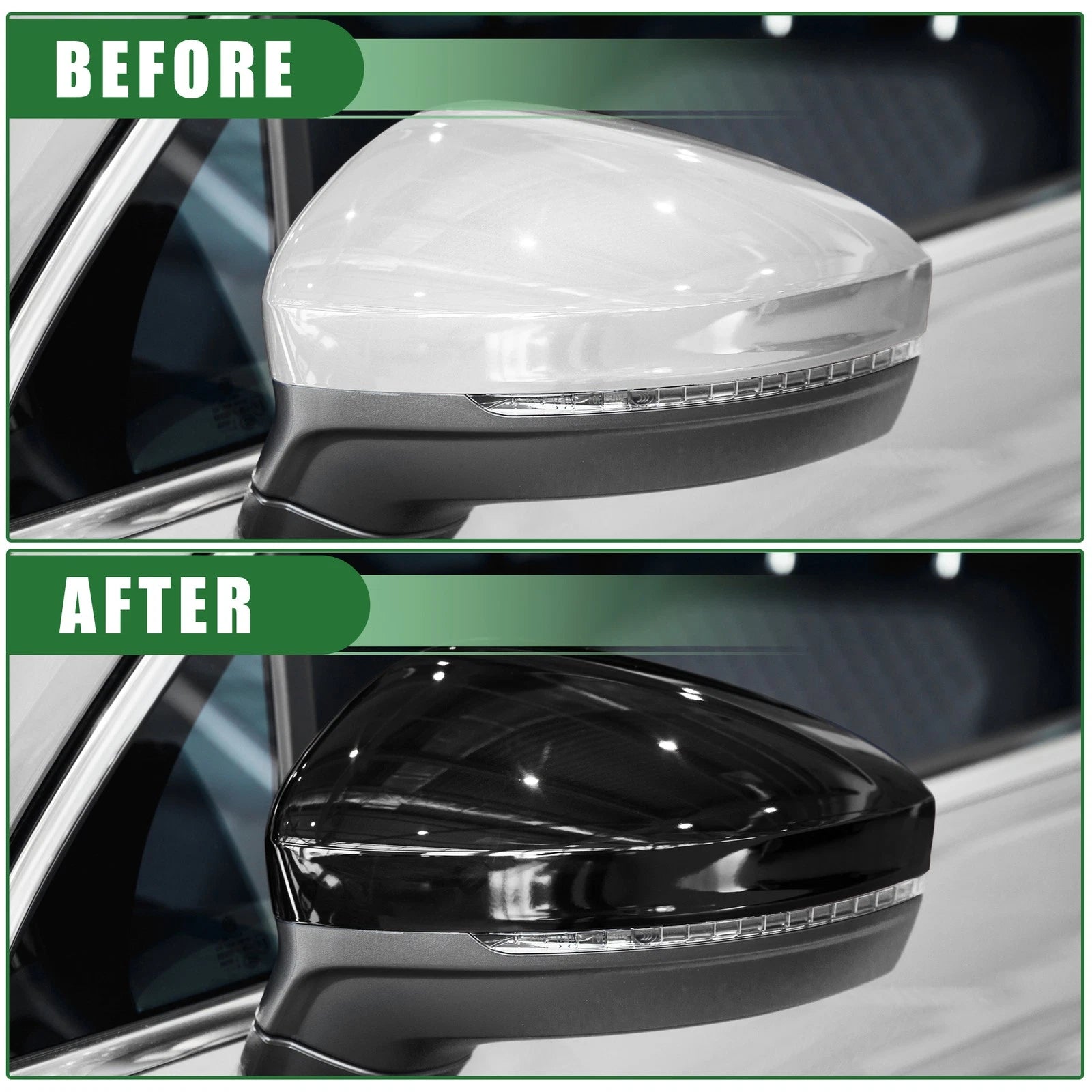 Side View Mirror Cover Cap Right Side Replacement for Chevrolet Cruze (2017–2018)