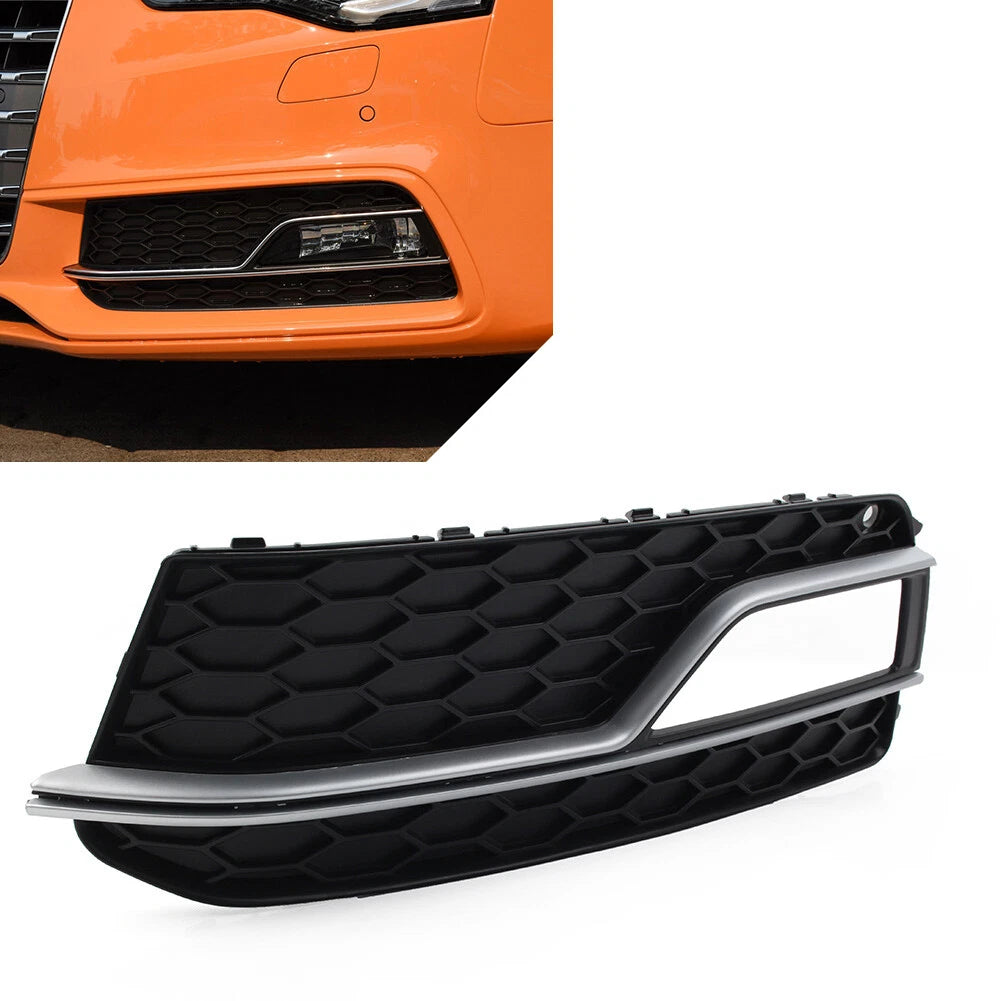 Left Front Bumper Fog Light Grill for Audi A5 S5 (2013–2017)