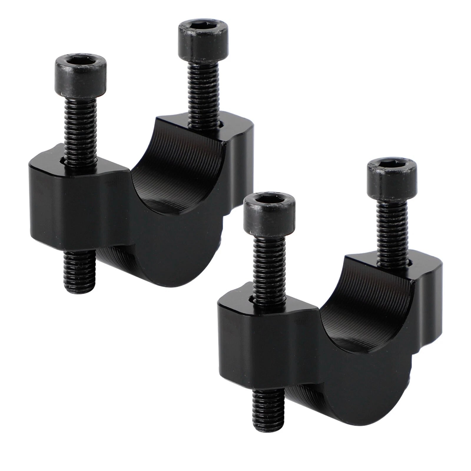 20 mm Aluminum Handlebar Risers for Yamaha Tenere 700 (2019–2023) - Black T9