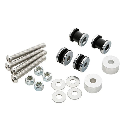 Sissy Bar Rack Docking Hardware Kit for Harley Softail (FLSTC, FXSTSB, FXSTC, FLSTF)
