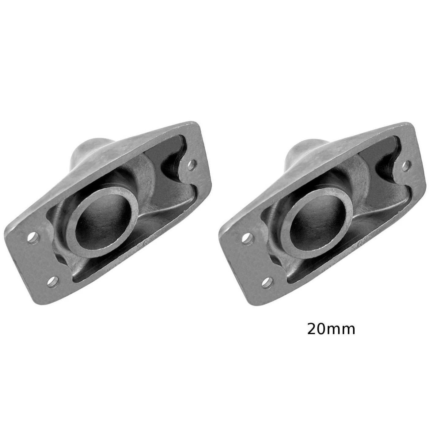Flagpole Holder Base 316 SS for 20mm & 25mm Poles