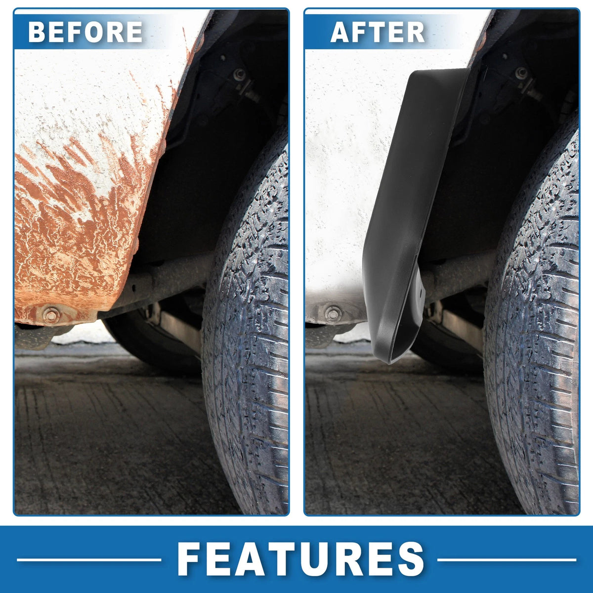 Mud Flap Splash Guard for Volvo XC90 (2015–2023)