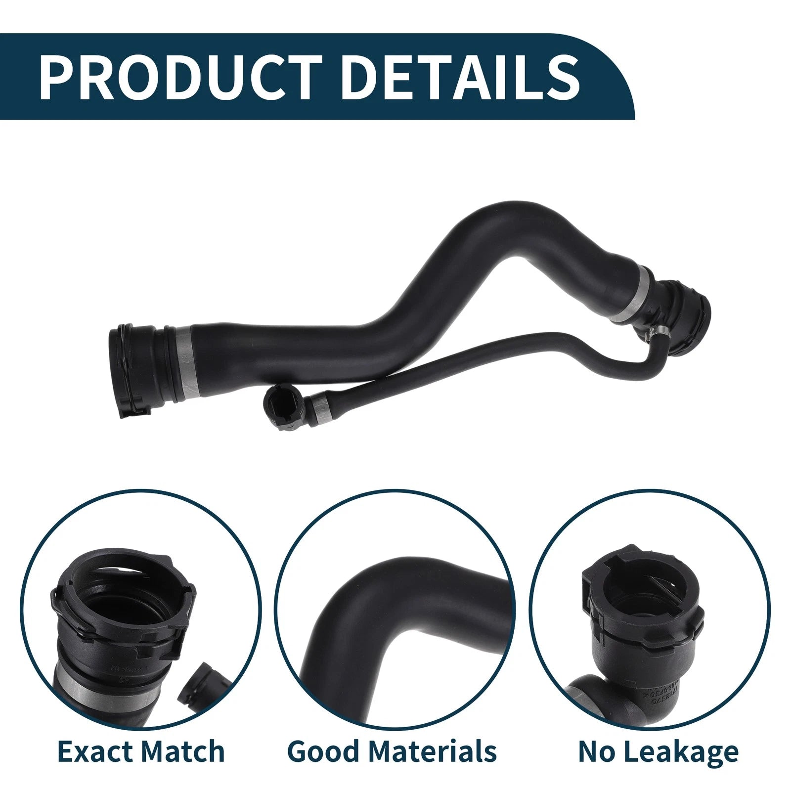 Radiator Hose for BMW X1 E84 (2009–2015) No. 17127797257