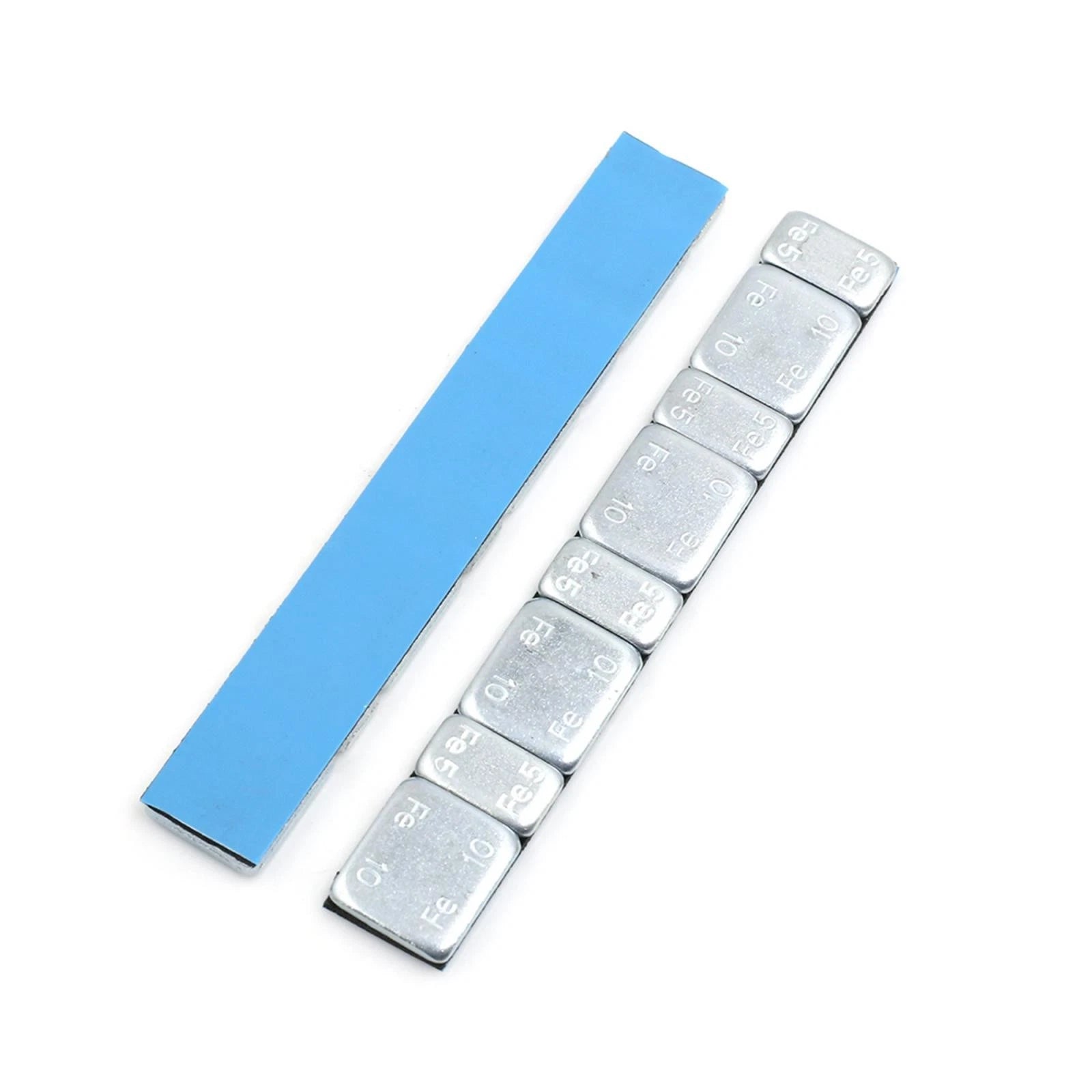 Wheel Balance Weights Strips Self Adhesive for Motorcycle 15pcs (124–18mm)