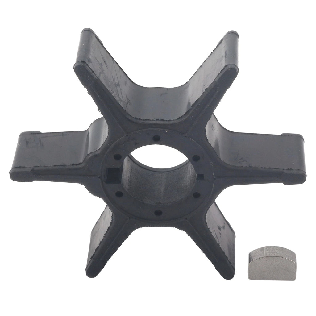Water Pump Impeller & Key for Suzuki 20-40 HP 2 Stroke Outboard 17461-96312