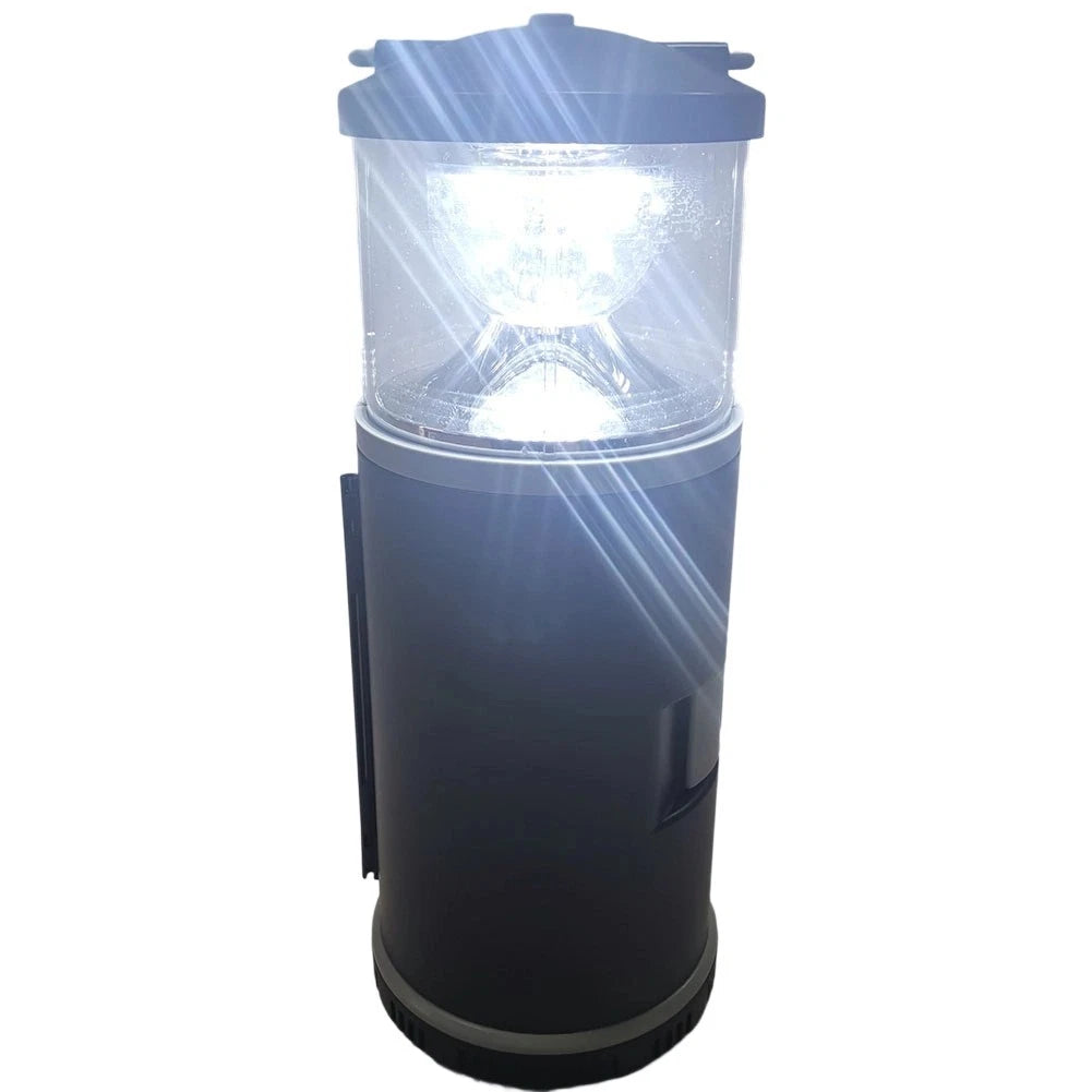 LED Lantern with Tool Storage for Boats RVs & Job Sites