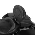 Front Rider Driver Backrest Pad for Harley Electra Road Glide (2009–2023)